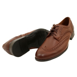 Olivier Formelle sko Brogues brun 617 5