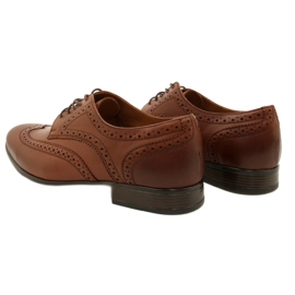 Olivier Formelle sko Brogues brun 617 6