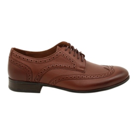 Olivier Formelle sko Brogues brun 617 1