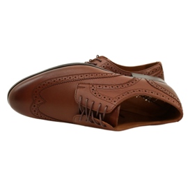 Olivier Formelle sko Brogues brun 617 7