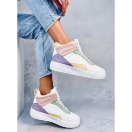 Ginger Pink sneakers hvid 2