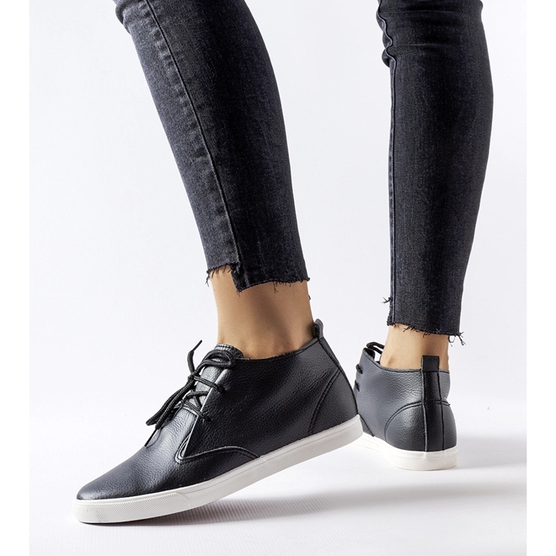 Sorte Cavarzere ankelsneakers 2