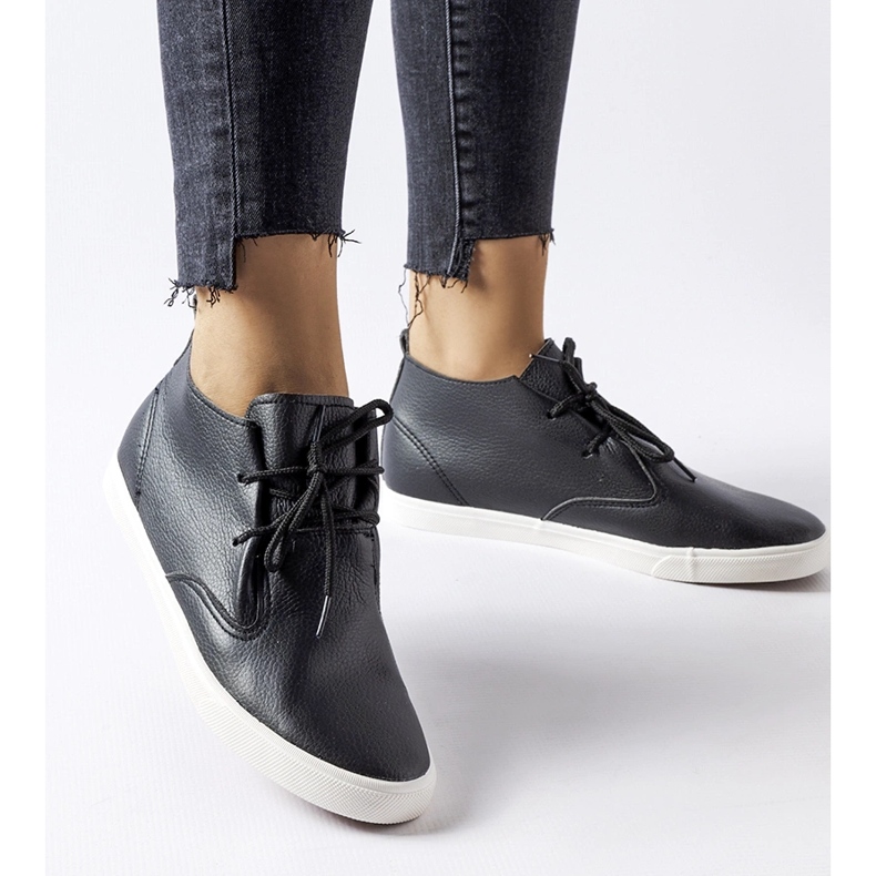 Sorte Cavarzere ankelsneakers 1
