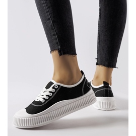 Sorte Collepepe platform sneakers 1