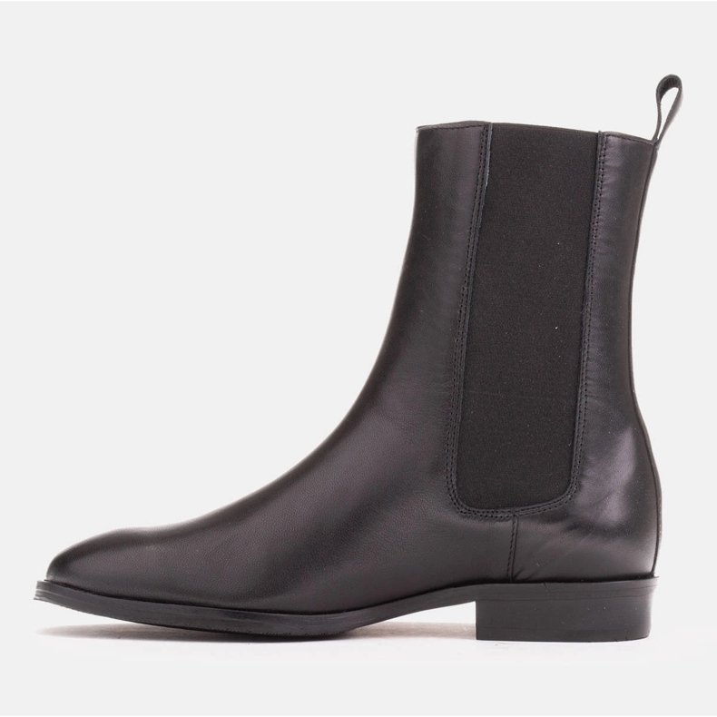 Marco Shoes Sofi Chelsea støvler med gummi i overdelen sort 1