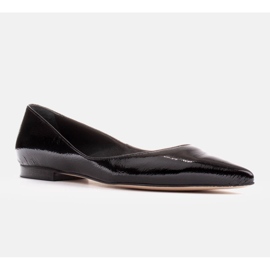 Marco Shoes Subtile ballerinaer sort 1