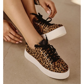 Marco Shoes Lette sneakers brun 2