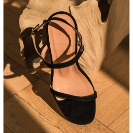 Marco Shoes Højhælede sandaler sort 2
