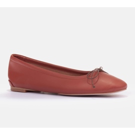 Marco Shoes Passo balletsko brun 1