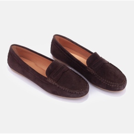 Marco Shoes Ruskind loafers brun 2