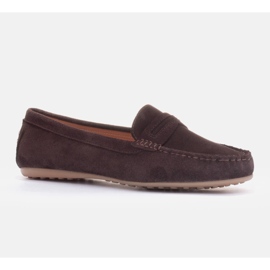 Marco Shoes Ruskind loafers brun 1