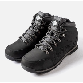 Sorte lædersko Lee Cooper LCJ-21-01-0705M 1