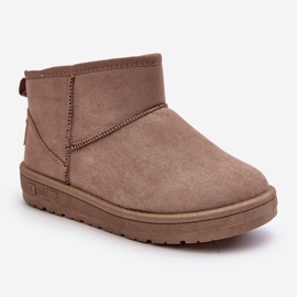 Dameisolerede snestøvler Dark Beige Big Star KK274294 1