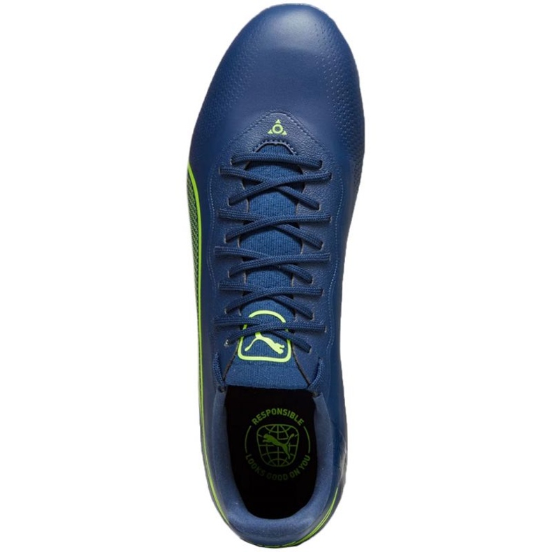 Puma King Pro FG/AG 107566 02 fodboldsko blå 1