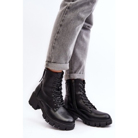 Vinceza Isolerede arbejdsstøvler med lynlås til kvinder, sort fra Evrarda 7