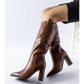 Palma brune slip-on støvler 1