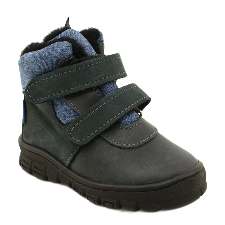 Støvler med velcro-membran TE-POR Mazurek 1360 marineblå 1