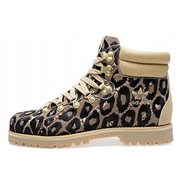 Adidas Originals x Jeremy Scott Leopard W G96748 sko beige 1