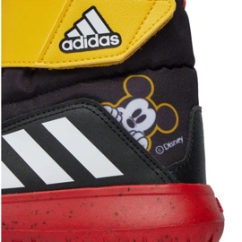 Adidas Winterplay Disney Mickey Jr IG7189 sko sort 4