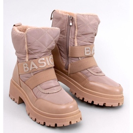 Little Khaki snestøvler til kvinder beige 1