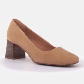 Marco Shoes Ruskind pumper beige 1