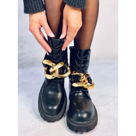 Snørestøvler Barkley Black sort 1