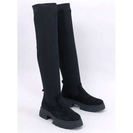 Trotter Sorte sokkestøvler 1