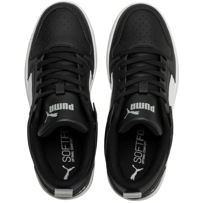 Puma Rebound Layup Lo Sl børnesko sort 370490 02 1