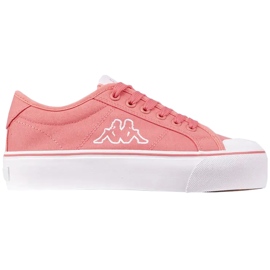 Kappa Boron Low Pf damesko pink og hvid 243162 2210 lyserød 1