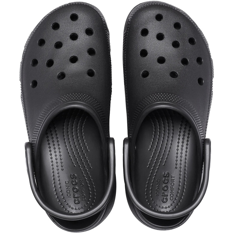 Crocs Classic Platform dametræsko sorte 206750 001 2