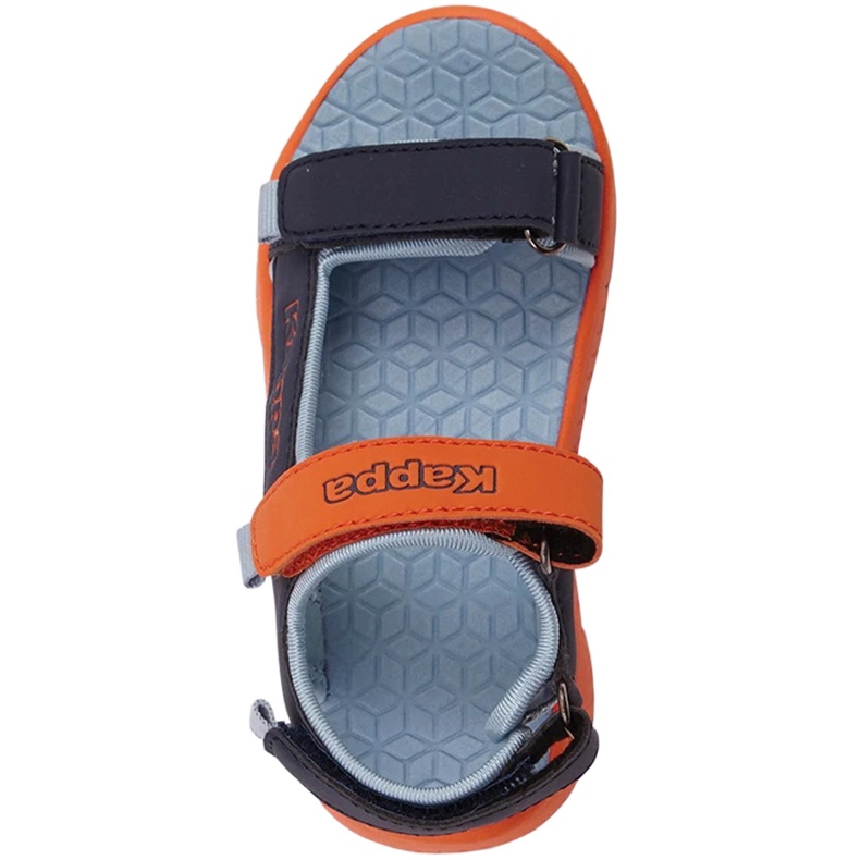 Kappa Kana Mf børnesandaler orange-marineblå-grå 260886MFK 4467 2