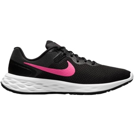 Nike Revolution 6 Next damesko sort og pink DC3729 002 1