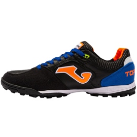 Joma Top Flex 2201 Turf fodboldsko sort og blå TOPW2201TF 2