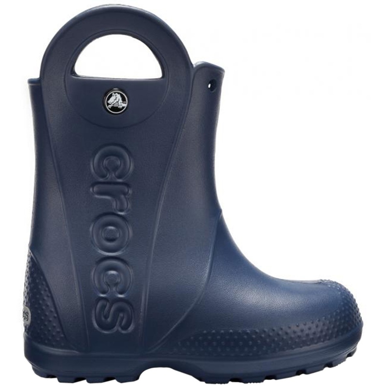 Børne Wellington støvler Crocs Håndtag regnstøvle Børn marineblå 12803 410 1