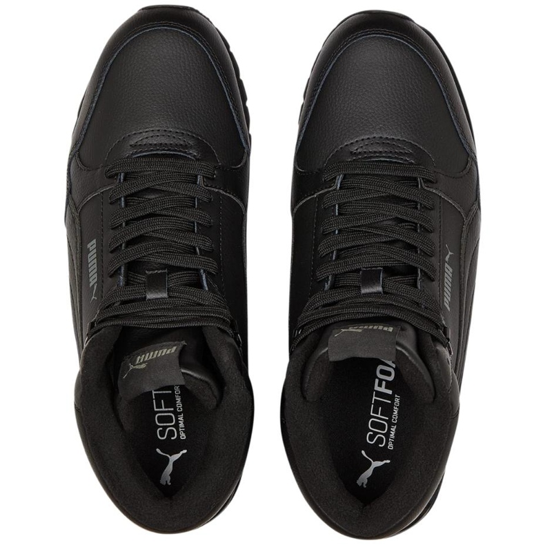 Puma St Runner v3 Mid herresko sort 387638 01 2
