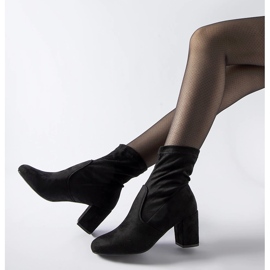 Sorte Lexington slip-on ankelstøvler 1