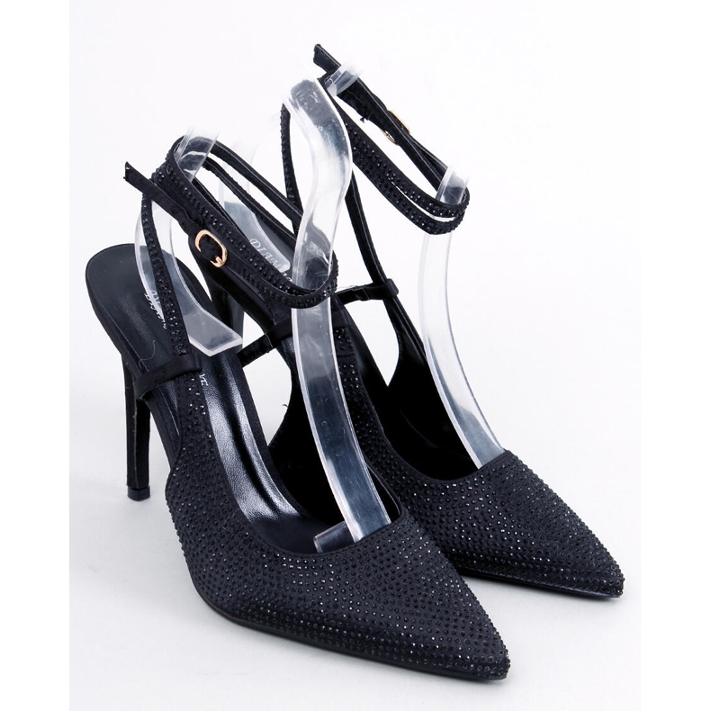 Pins bundet med Bonnie Black sten sort 1