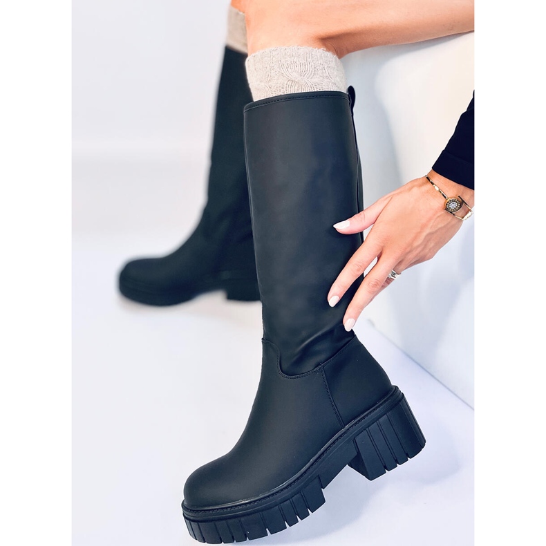 Grande Black damestøvler sort 2