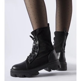 Sorte slip-on arbejdere med Tarces binding 1