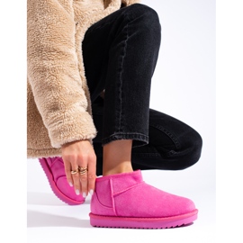 Shelovet lyserøde snestøvler til kvinder 1