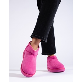Shelovet lyserøde snestøvler til kvinder 2