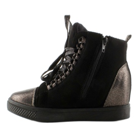 Sneakers med kæder R72 Sort 1