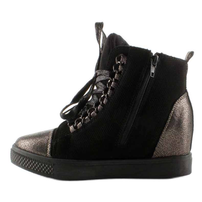 Sneakers med kæder R72 Sort 1