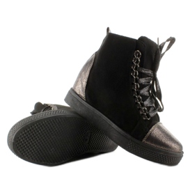 Sneakers med kæder R72 Sort 2