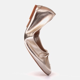 Marco Shoes Passo balletsko gylden 3