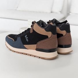 Lee Cooper Blå og brune sneakers LCJ-23-31-3065M 1