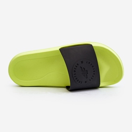 Herre-flip-flops 4F 4FSS23FFLIM075-72S lime og sort 2