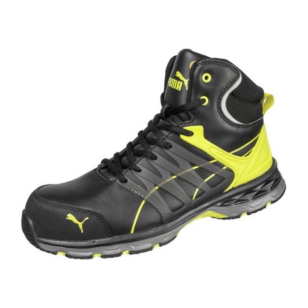 Puma Velocity 2.0 Yellow Mid MLI-S12B1 sko sort 1