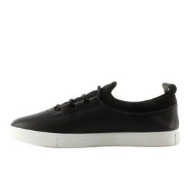 Bløde sneakers med 8-10 sorte elastikker 1