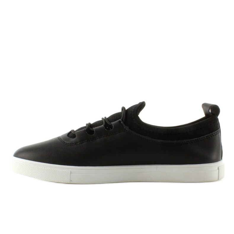 Bløde sneakers med 8-10 sorte elastikker 1
